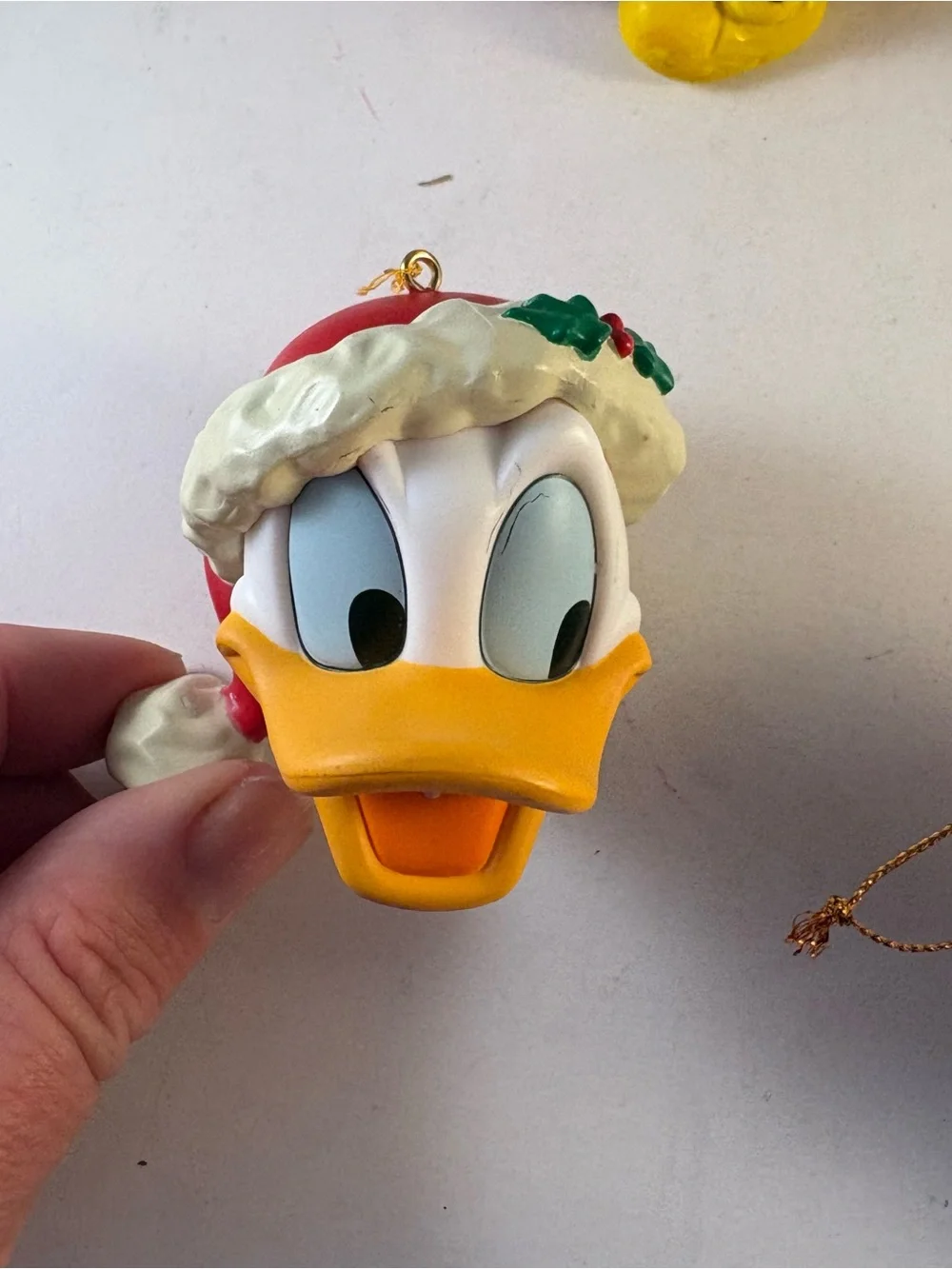 Lot 4‎ Vtg 90s Looney Tunes Christmas Ornament Bugs Bunny Lola Donald Mickey 3”